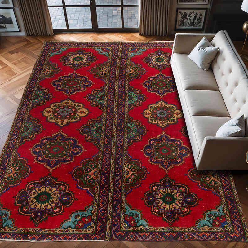 El Dokuma Vintage Hali - 288 cm x 401 cm - K0072229