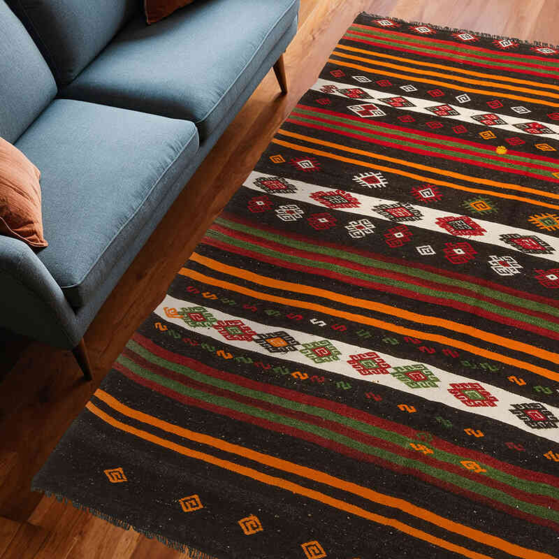 Sivas Kilim Vintage - 226 cm x 263 cm - K0072233