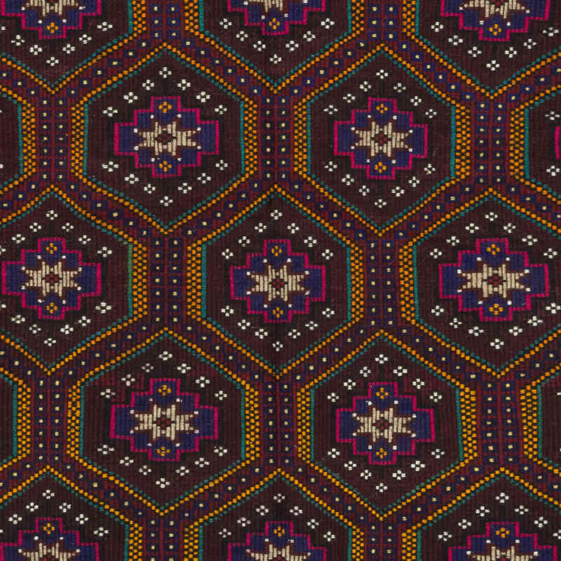Vintage Anatolian Jijim Rug - 6' 8" x 10' 8" (80" x 128") - K0072246