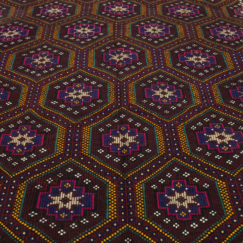 Vintage Anatolian Jijim Rug - 6' 8" x 10' 8" (80" x 128") - K0072246