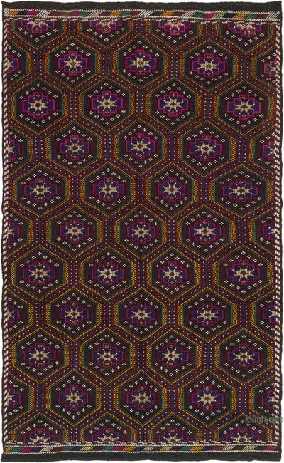 Vintage Anatolian Jijim Rug - 6' 8" x 10' 8" (80" x 128")