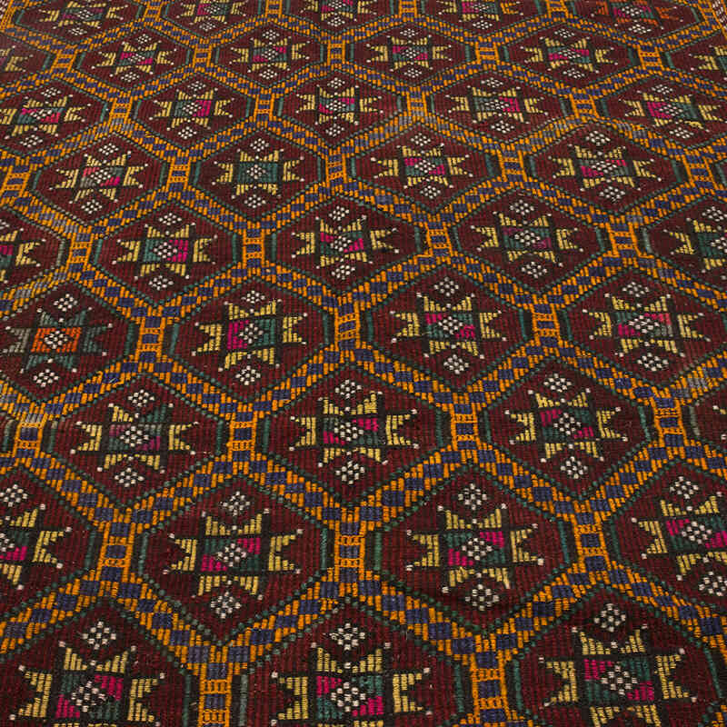 Vintage Anatolian Jijim Rug - 5' 11" x 9' 11" (71" x 119") - K0072252