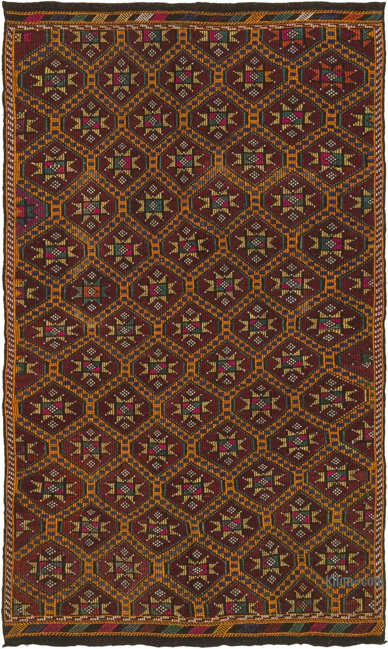 Vintage Anatolian Jijim Rug - 5' 11" x 9' 11" (71" x 119") - K0072252