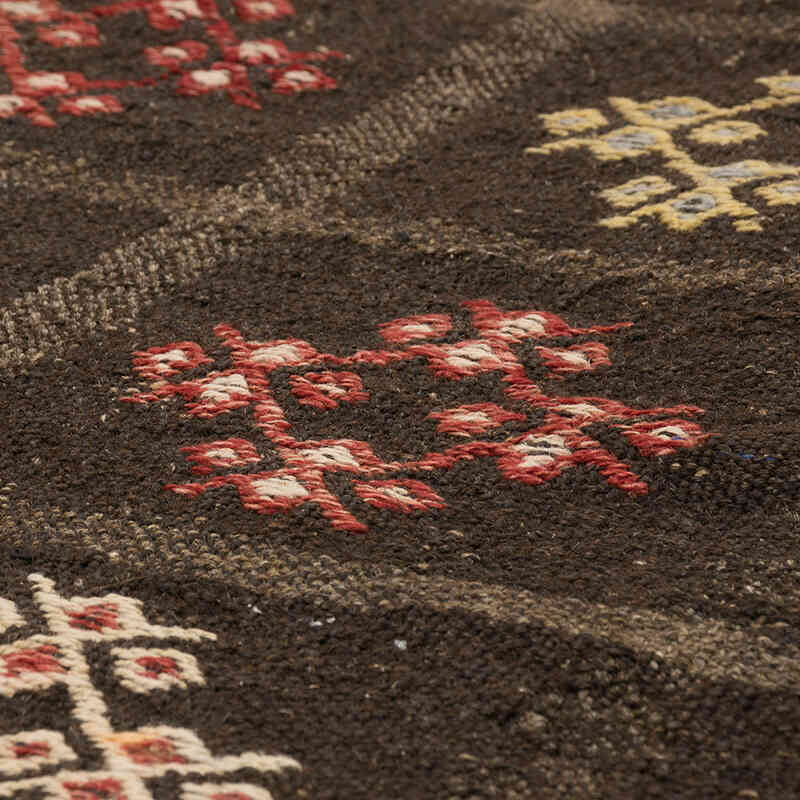 Vintage Anatolian Jijim Rug - 4' 11" x 7' 9" (59" x 93") - K0072253