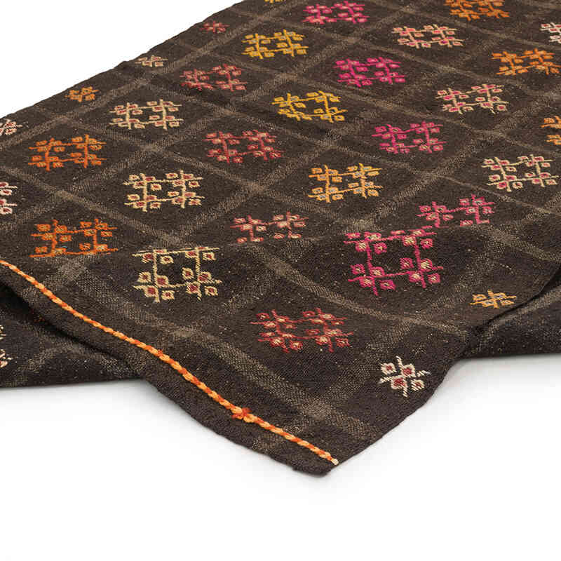 Vintage Anatolian Jijim Rug - 4' 11" x 7' 9" (59" x 93") - K0072253