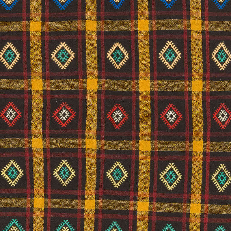 Vintage Anatolian Jijim Rug - 5' 2" x 8'  (62" x 96") - K0072258