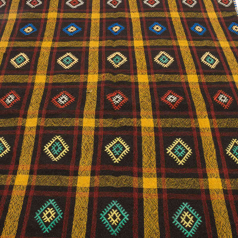 Vintage Anatolian Jijim Rug - 5' 2" x 8'  (62" x 96") - K0072258