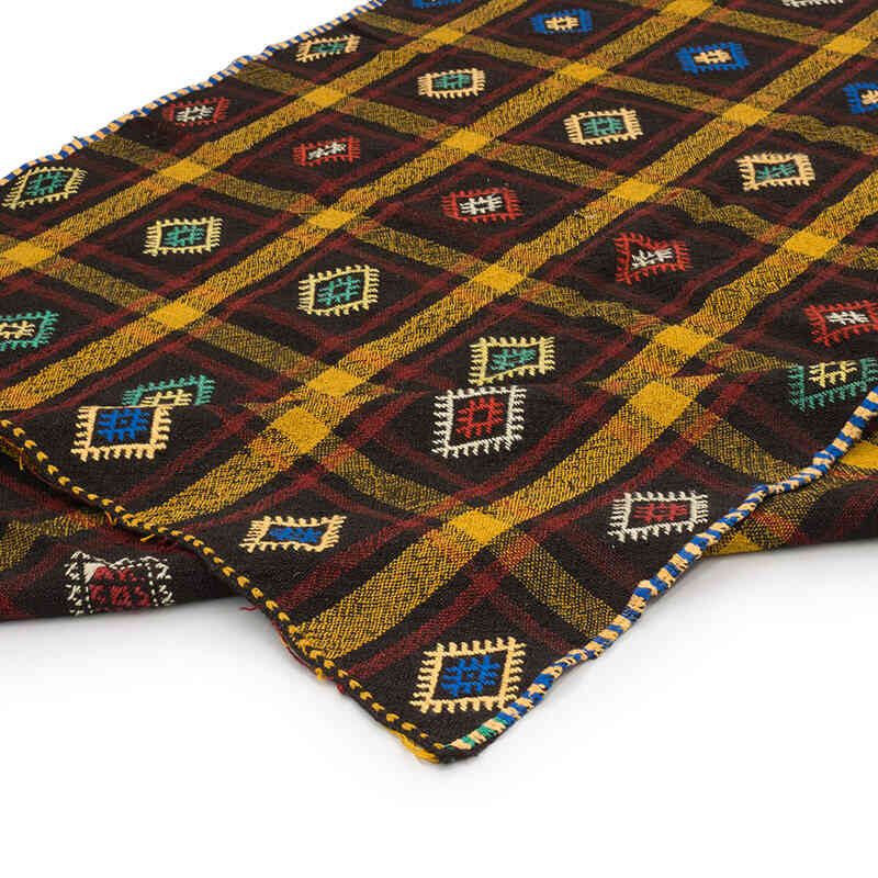 Vintage Anatolian Jijim Rug - 5' 2" x 8'  (62" x 96") - K0072258
