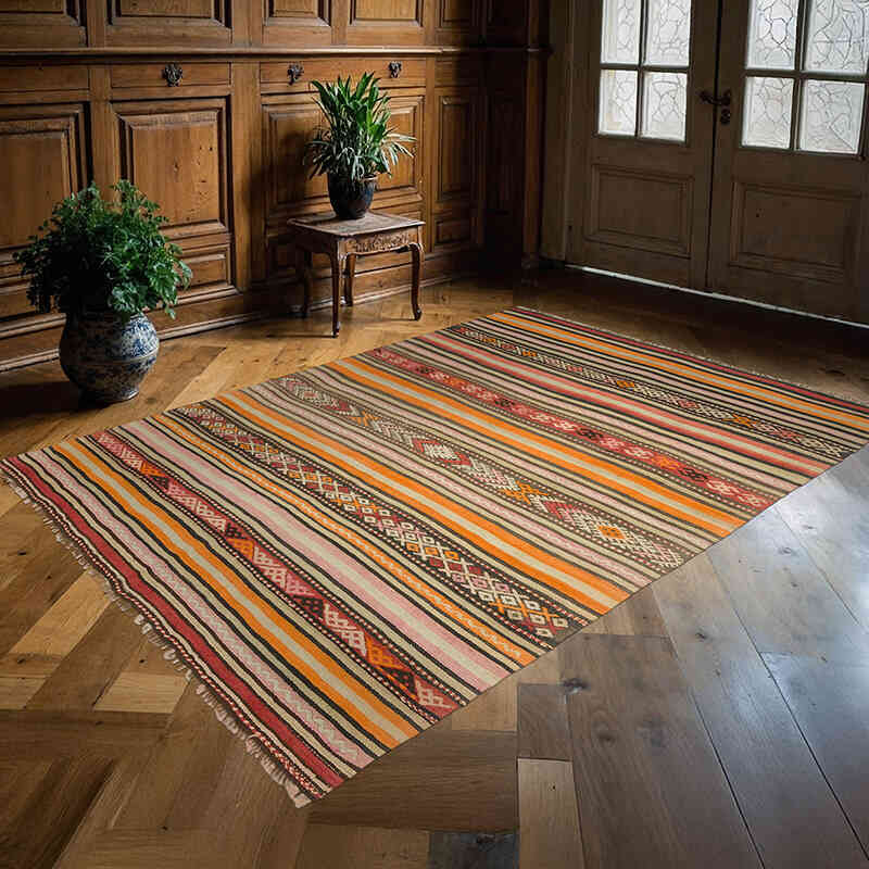 Sivas Kilim Vintage - 163 cm x 230 cm - K0072264