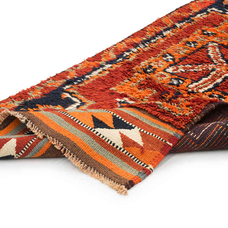 Vintage Tribal Runner Rug - 2' 9" x 11' 3" (33" x 135") - K0072269