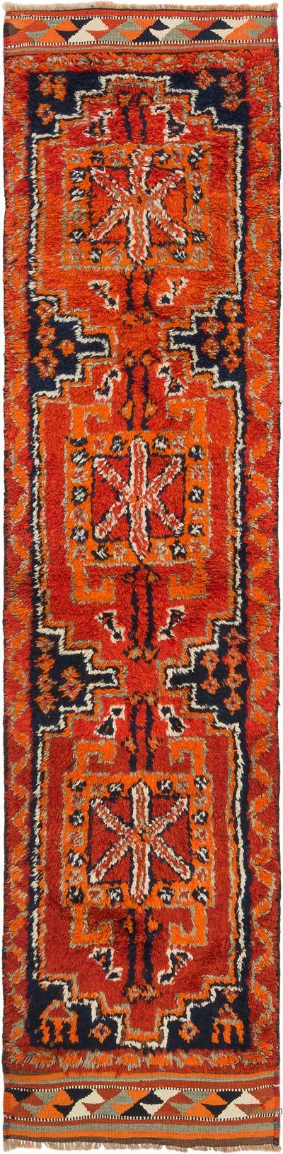 Alfombra Vintage de pasillo - 83 cm x 343 cm
