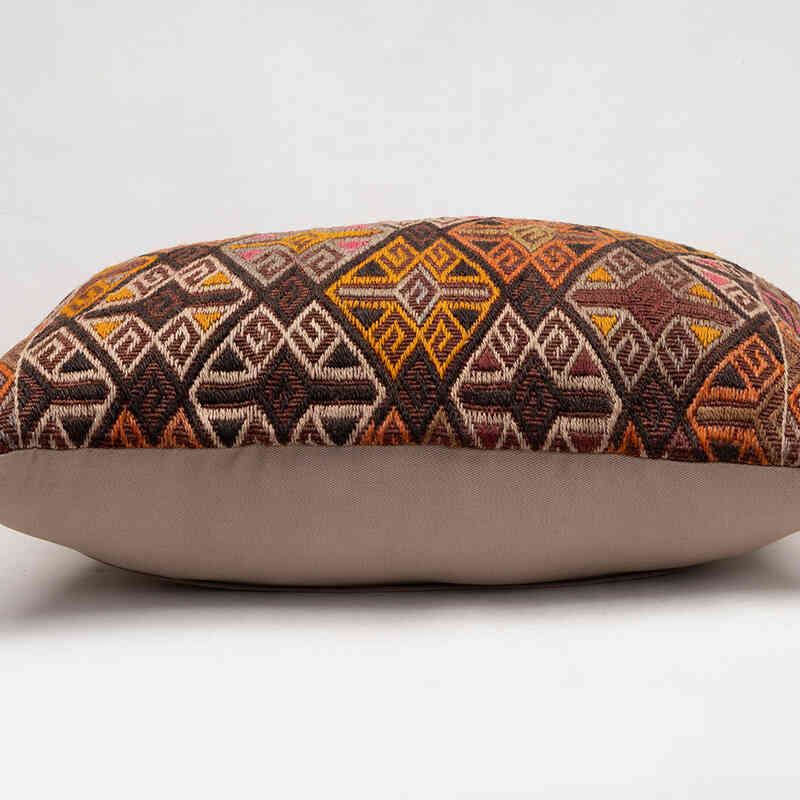 Kilim Yastık Kılıfı - 60 cm x 40 cm - K0072323