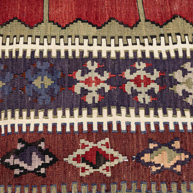 Vintage Konya Obruk Kilim Rug - 4' 7" x 6' 4" (55" x 76") - K0072494