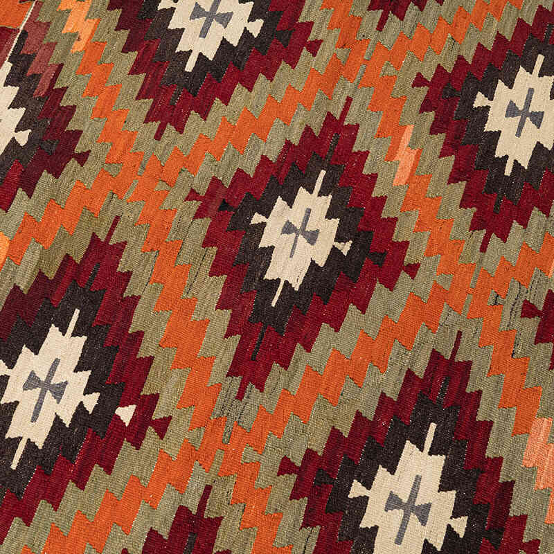 Vintage Cal Kilim Rug - 3' 8" x 4' 10" (44" x 58") - K0072497
