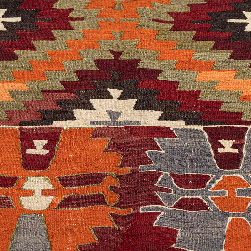 Vintage Cal Kilim Rug - 3' 8" x 4' 10" (44" x 58") - K0072497