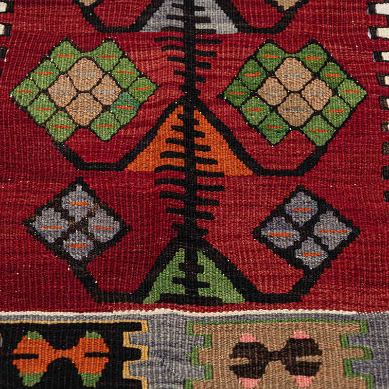 Oushak Kilim Vintage - 122 cm x 184 cm - K0072499
