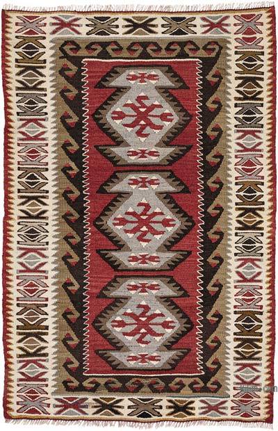 Vintage Adana Kilim - 73 cm x 110 cm