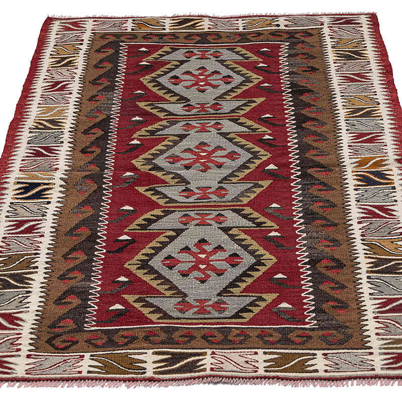 Vintage Adana Kilim - 79 cm x 125 cm - K0072521