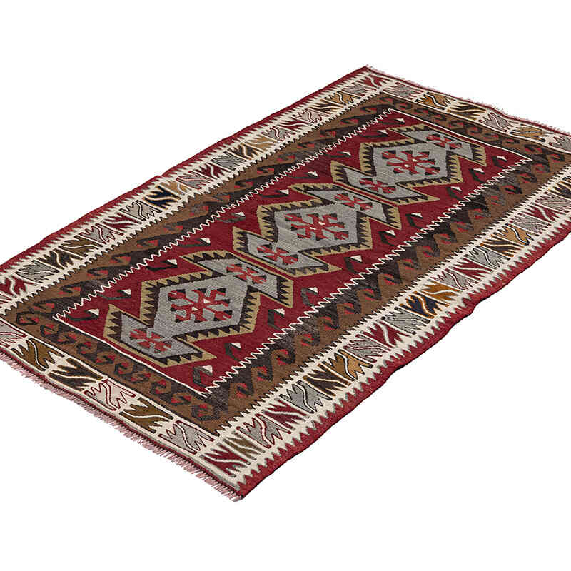 Vintage Adana Kilim - 79 cm x 125 cm - K0072521