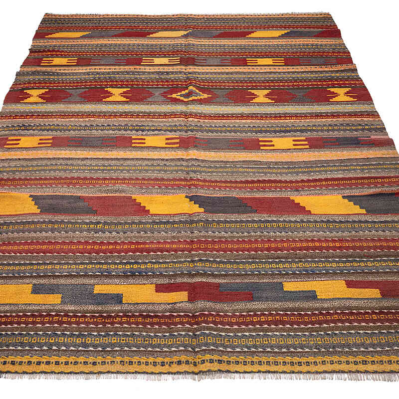 Alfombra Vintage Denizli Kilim - 185 cm x 281 cm - K0072522