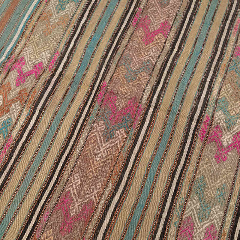 Vintage Denizli Kilim Rug - 4' 10" x 7' 5" (58" x 89") - K0072523