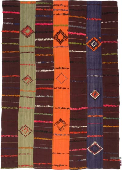 Vintage Malatya 'Perde' - 7' 3" x 10' 8" (87" x 128")