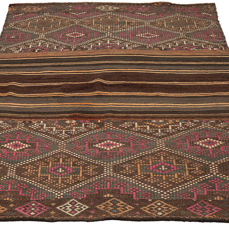 Vintage Bayburt Kilimi - 122 cm x 167 cm - K0072529