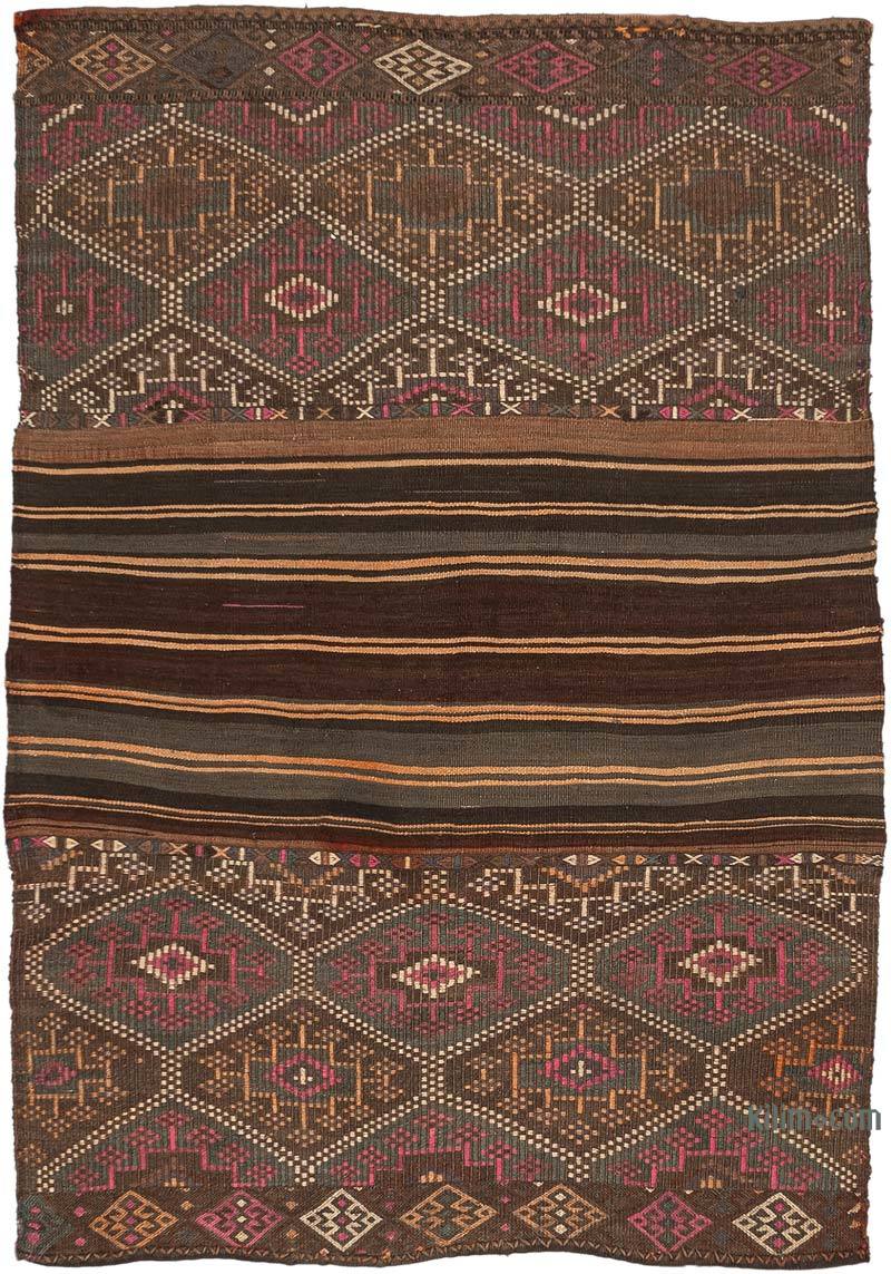 Vintage Bayburt Kilimi - 122 cm x 167 cm - K0072529