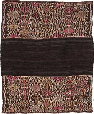 Vintage Bayburt Kilimi - 126 cm x 148 cm