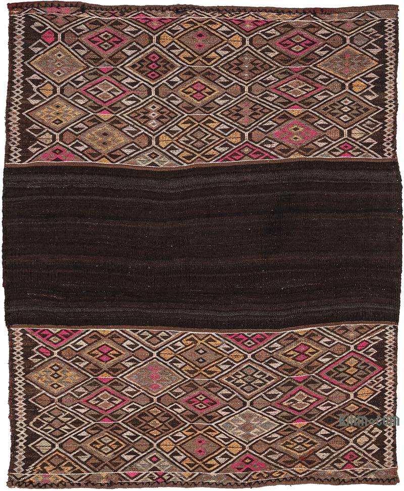 Alfombra Vintage Bayburt Kilim - 126 cm x 148 cm - K0072533