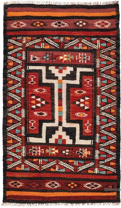 Vintage Van Kilim Rug - 2' 7" x 4' 4" (31" x 52")