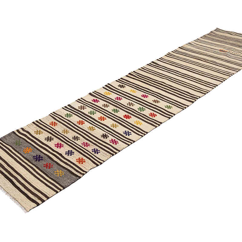 Vintage Anadolu Kilim Yolluk - 62 cm x 276 cm - K0072540
