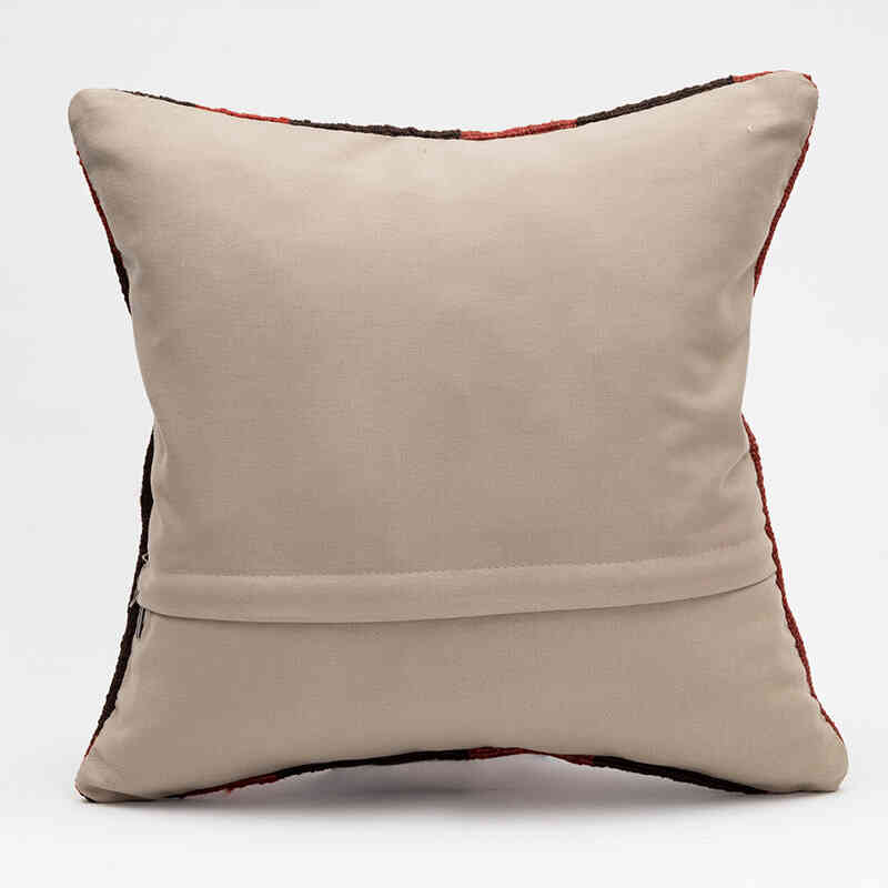 Kilim Pillow Cover - 1' 4" x 1' 4" (16" x 16") - K0072763