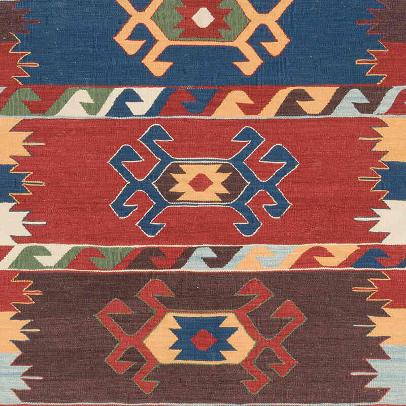 Nueva Alfombra Turca Kilim - 124 cm x 190 cm - K0072823