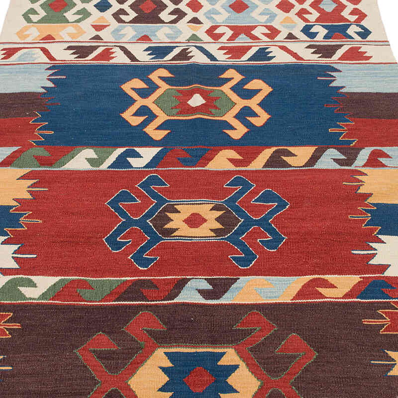 Nueva Alfombra Turca Kilim - 124 cm x 190 cm - K0072823