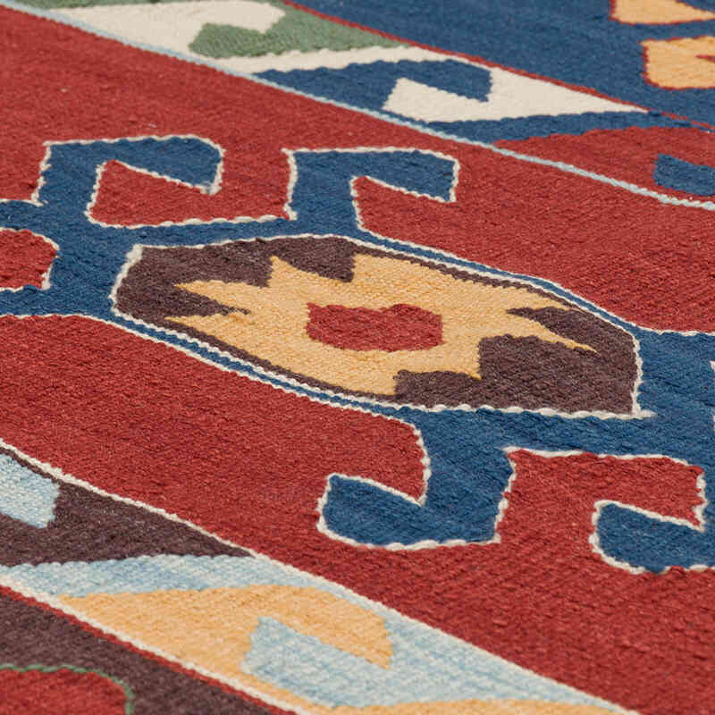 Nueva Alfombra Turca Kilim - 124 cm x 190 cm - K0072823