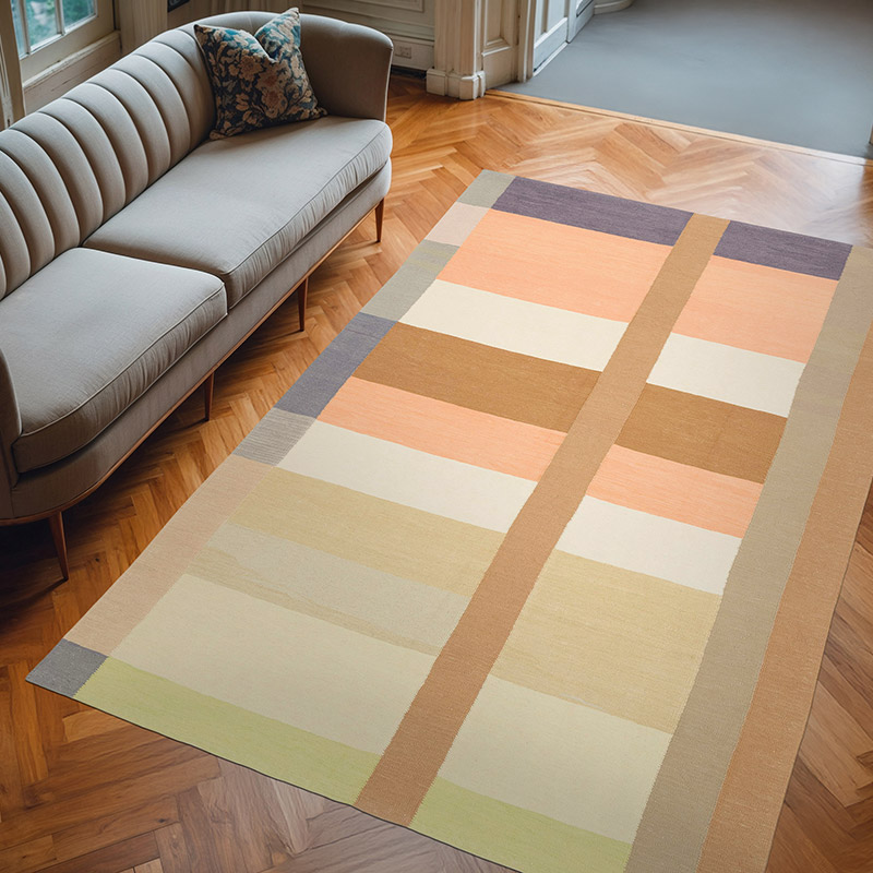 Nueva Alfombra Turca Kilim - 200 cm x 293 cm - K0072828
