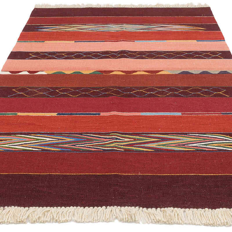 Nueva Alfombra Turca Kilim - 123 cm x 198 cm - K0072833