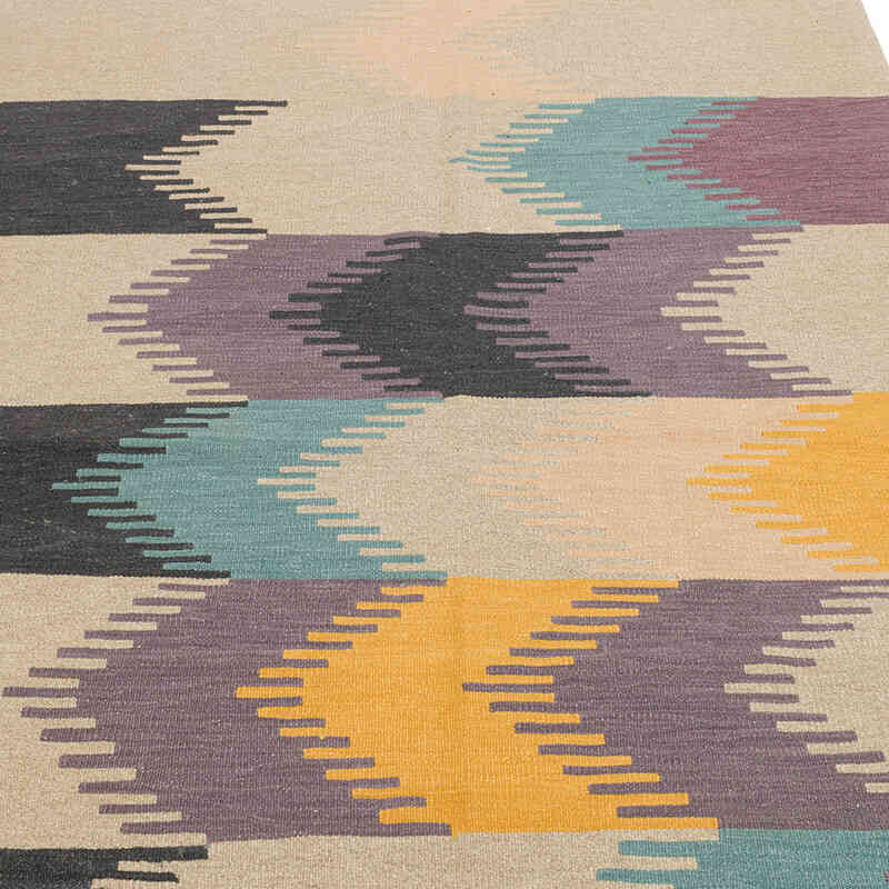 Nueva Alfombra Turca Kilim - 151 cm x 203 cm - K0072840