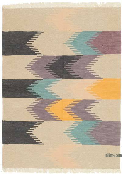 Yeni Kök Boya El Dokuma Kilim - 151 cm x 203 cm