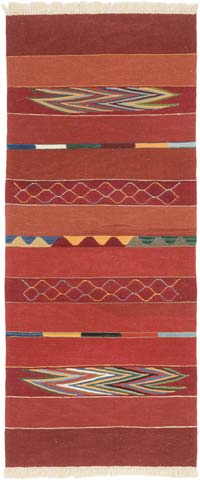 Corredor Nueva Alfombra Turca Kilim - 84 cm x 200 cm