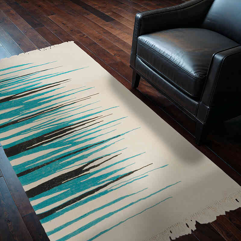 Nueva Alfombra Turca Kilim - 120 cm x 202 cm - K0072847