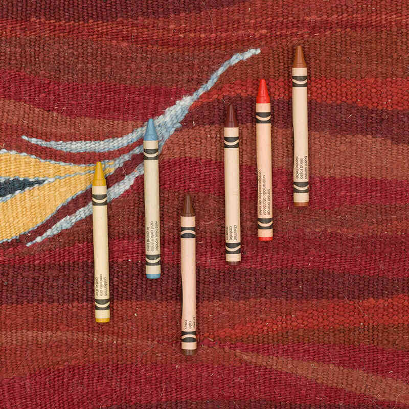 Nueva Alfombra Turca Kilim - 122 cm x 180 cm - K0072848