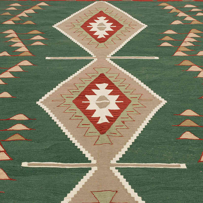 Yeni Kök Boya El Dokuma Kilim - 282 cm x 310 cm - K0072849