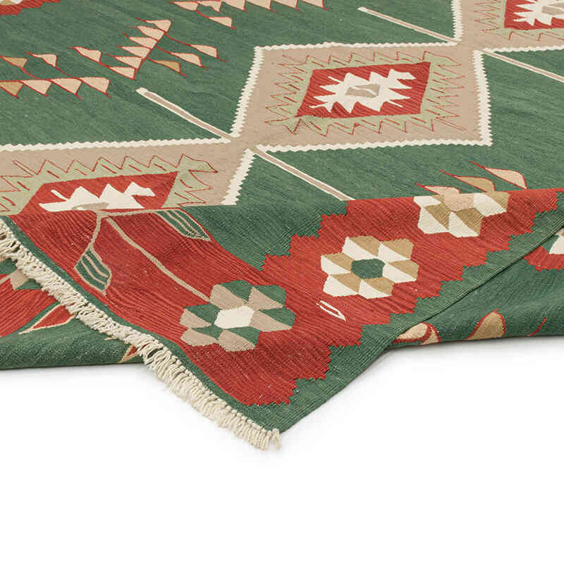 Yeni Kök Boya El Dokuma Kilim - 282 cm x 310 cm - K0072849