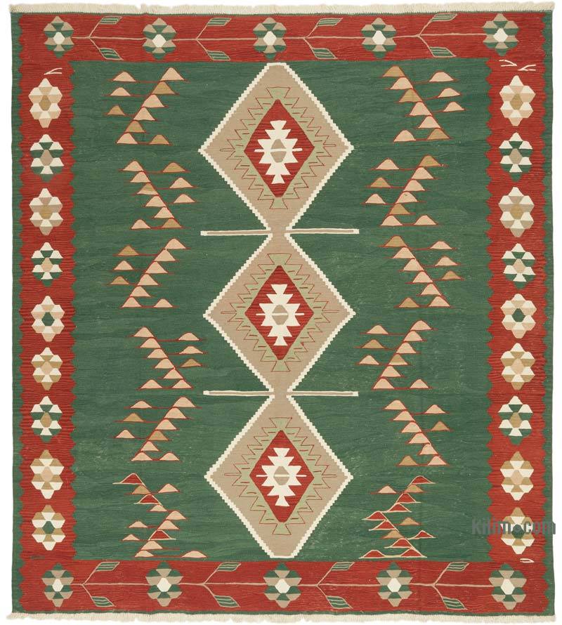 Yeni Kök Boya El Dokuma Kilim - 282 cm x 310 cm - K0072849