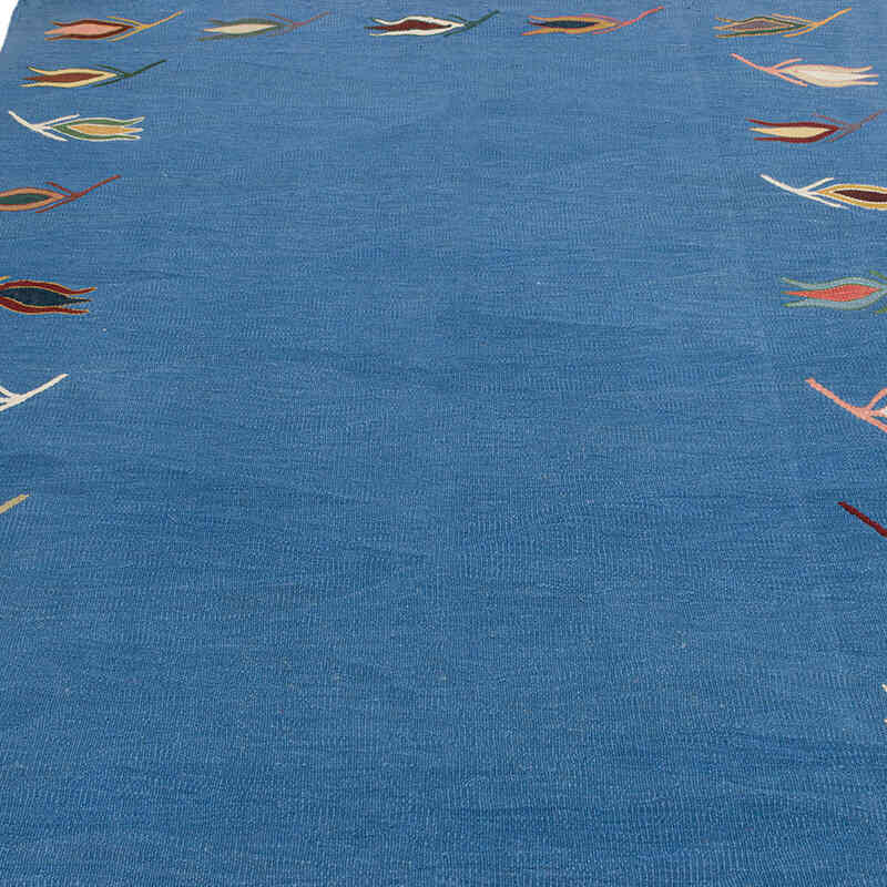 New Handwoven Turkish Kilim Rug - 5' 1" x 6' 9" (61" x 81") - K0072851