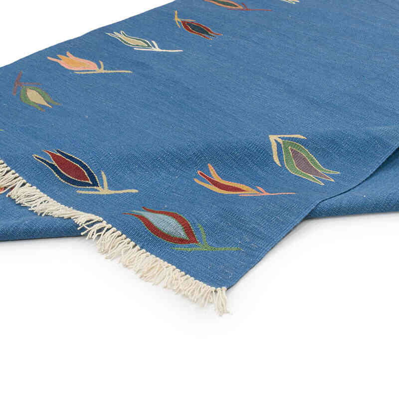 New Handwoven Turkish Kilim Rug - 5' 1" x 6' 9" (61" x 81") - K0072851