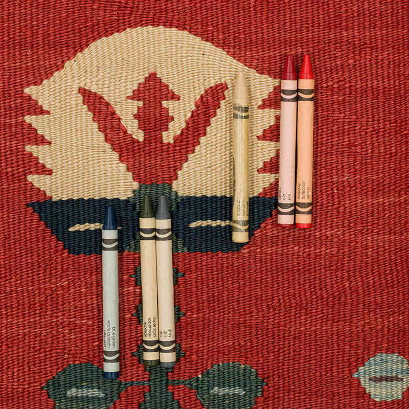 Yeni Kök Boya El Dokuma Kilim - 120 cm x 185 cm - K0072852