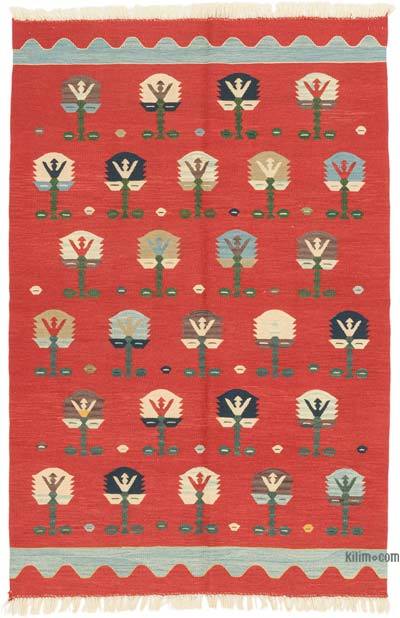 Yeni Kök Boya El Dokuma Kilim - 120 cm x 185 cm